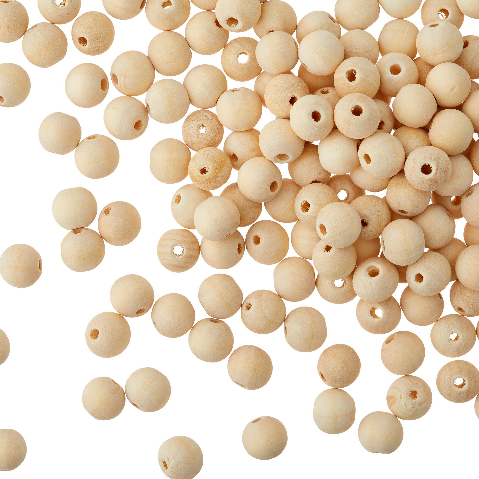 Wood Round Craft Beads, 11mm by Bead Landing™